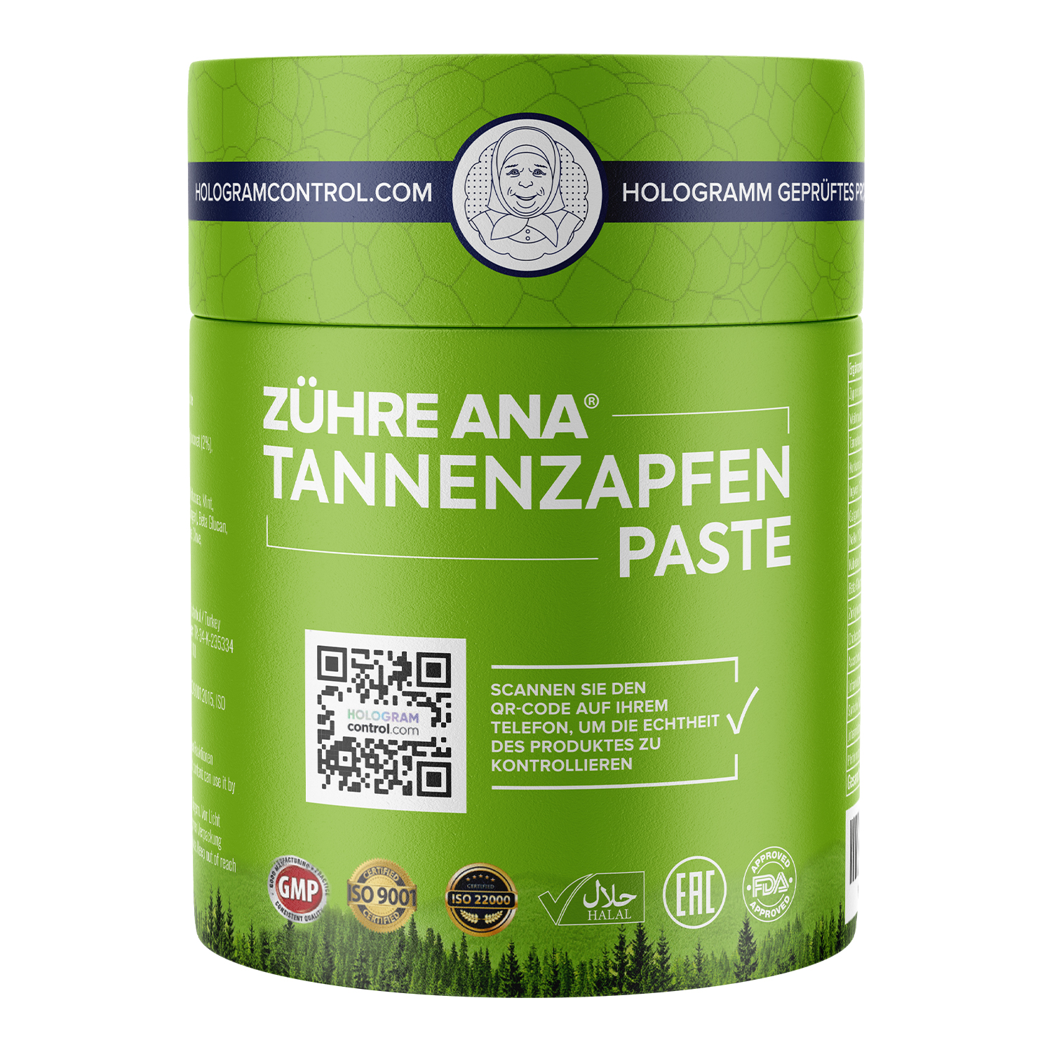 Zühre Ana Tannenzapfenpaste–Natürliche Atemunterstützung mit Vitaminen