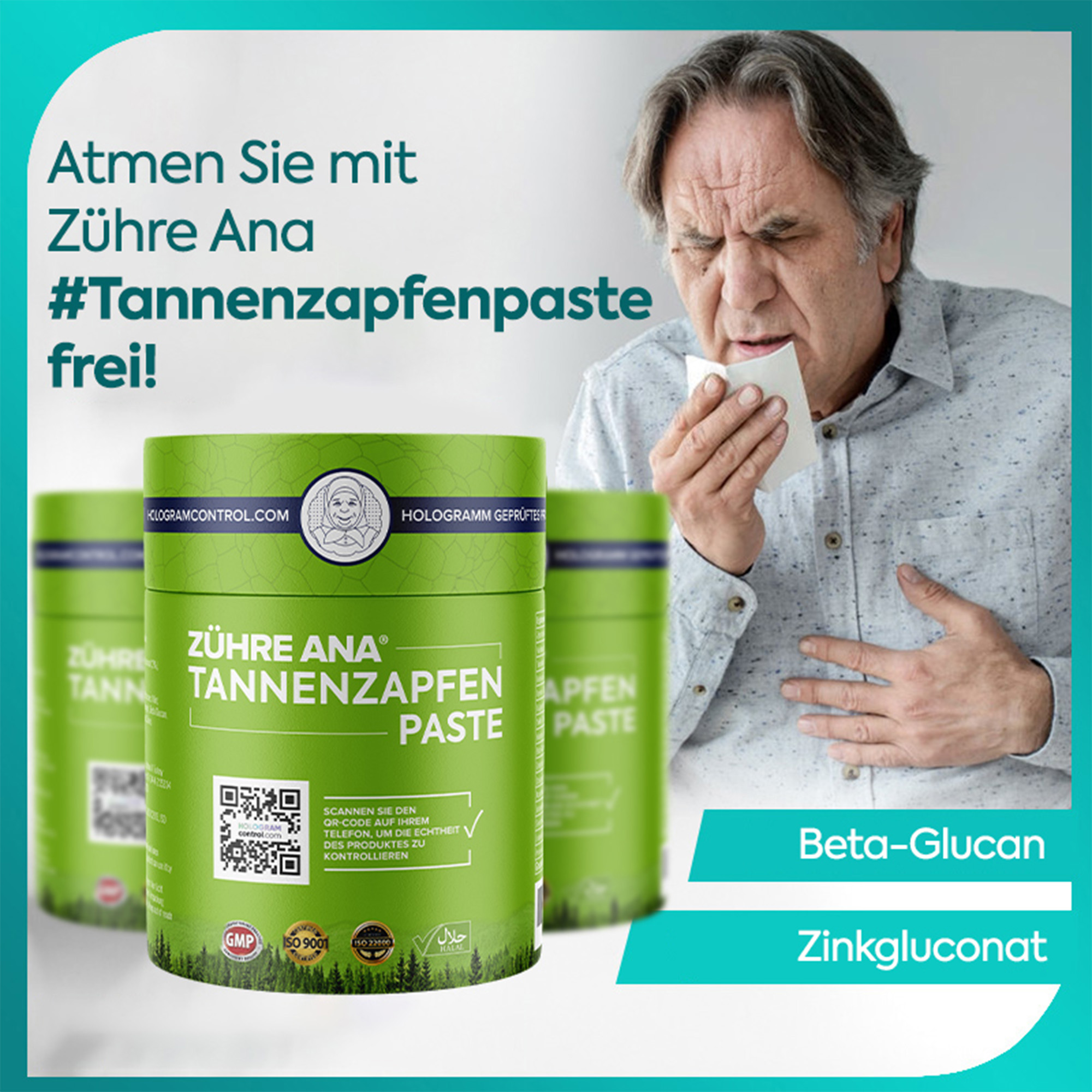Zühre Ana Tannenzapfenpaste–Natürliche Atemunterstützung mit Vitaminen - Görsel 7
