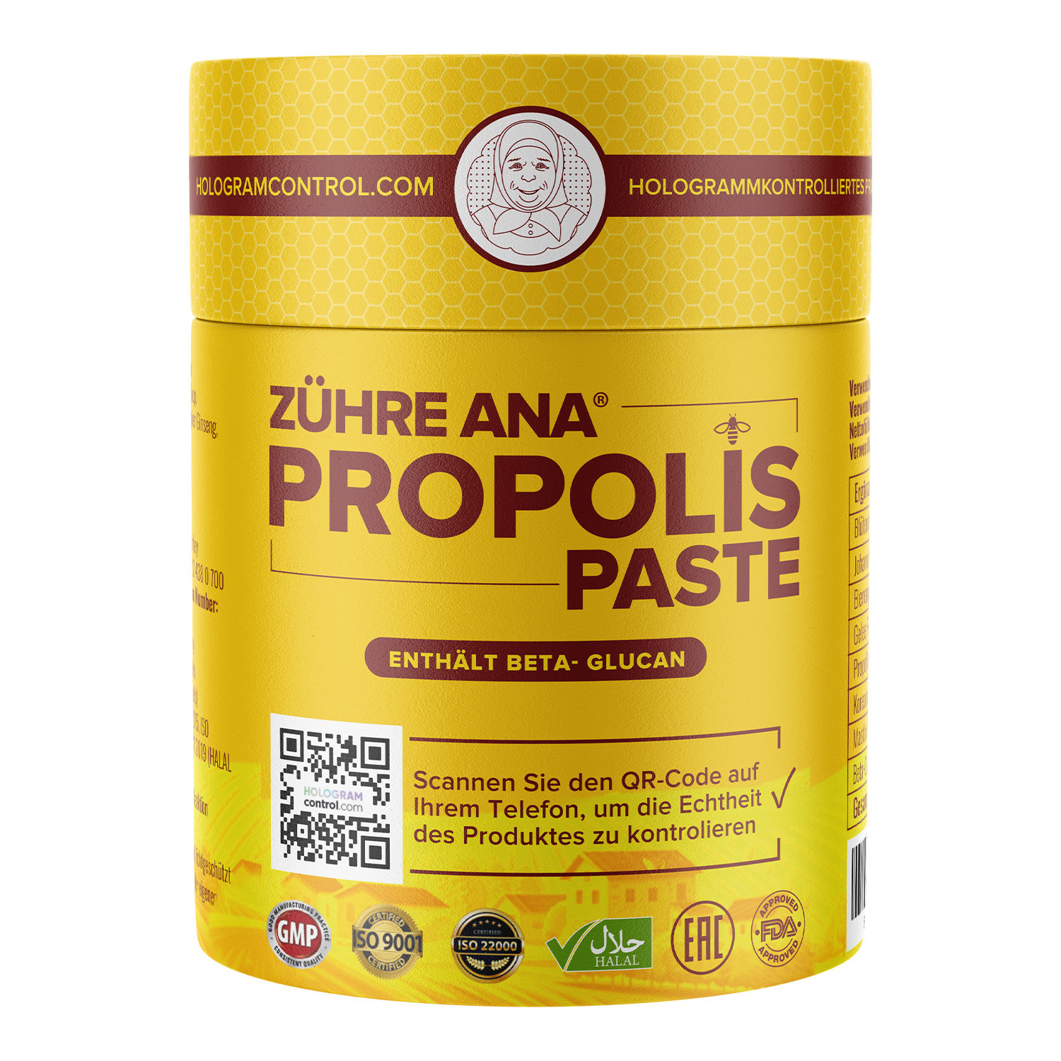 Zühre Ana Propolispaste. 100 % natürlich! Gelée Royale