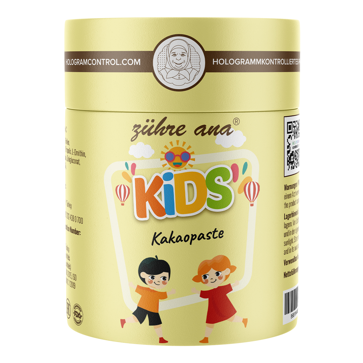 Zühre Ana Kinder Kakao Paste-Immunsystem, Multivitamin