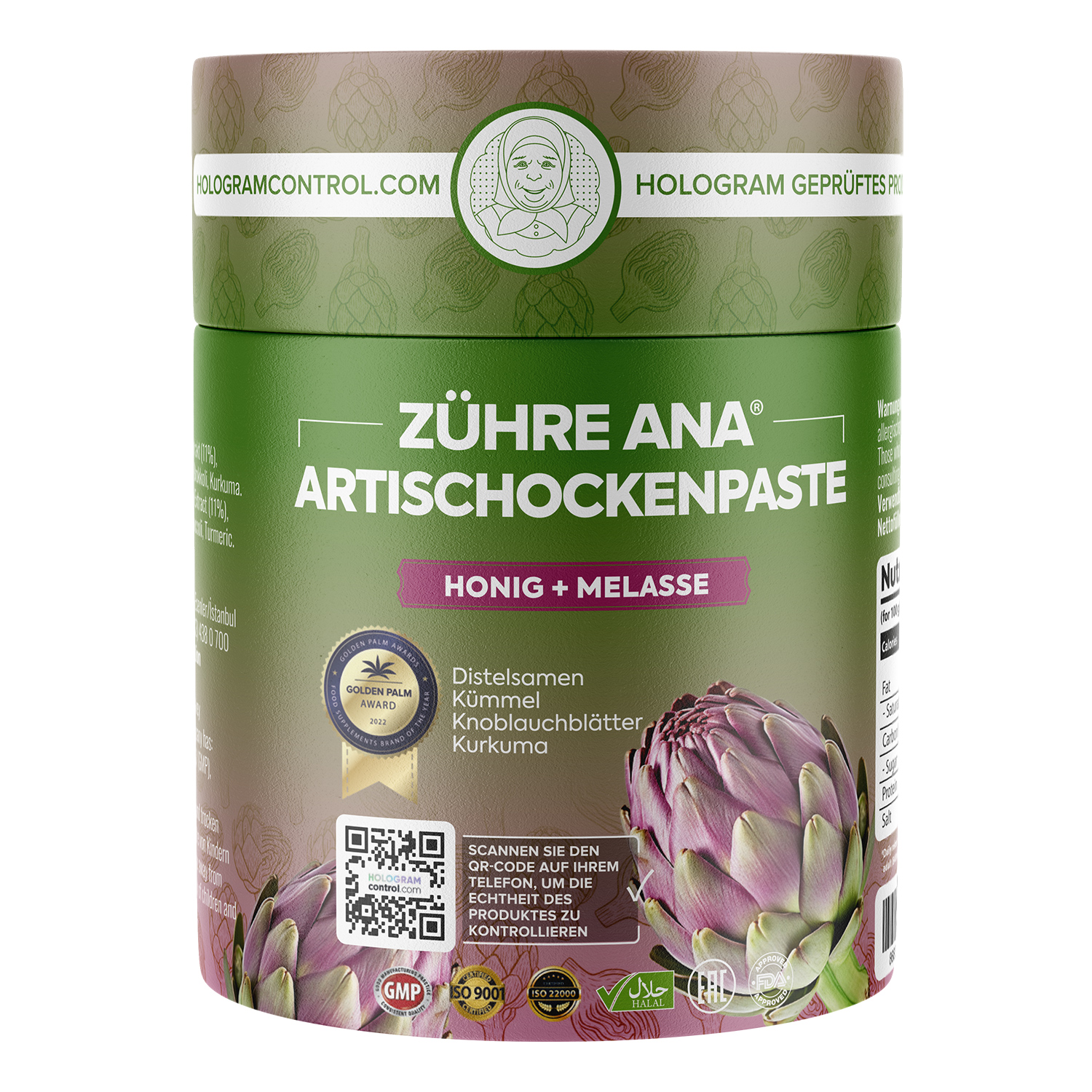 Zühre Ana Artischocken Paste–Reguliert Leber, Niere, Galle und Darm