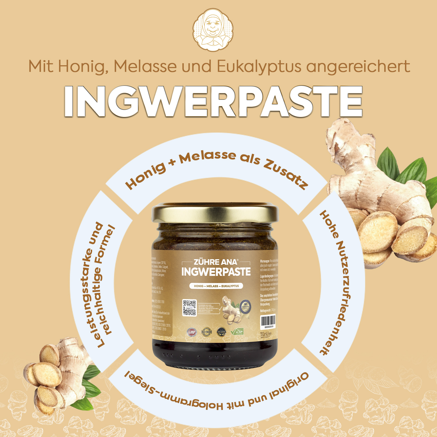 Zühre Ana Ingwerpaste – natürlicher Immunsystem-Booster - Görsel 3