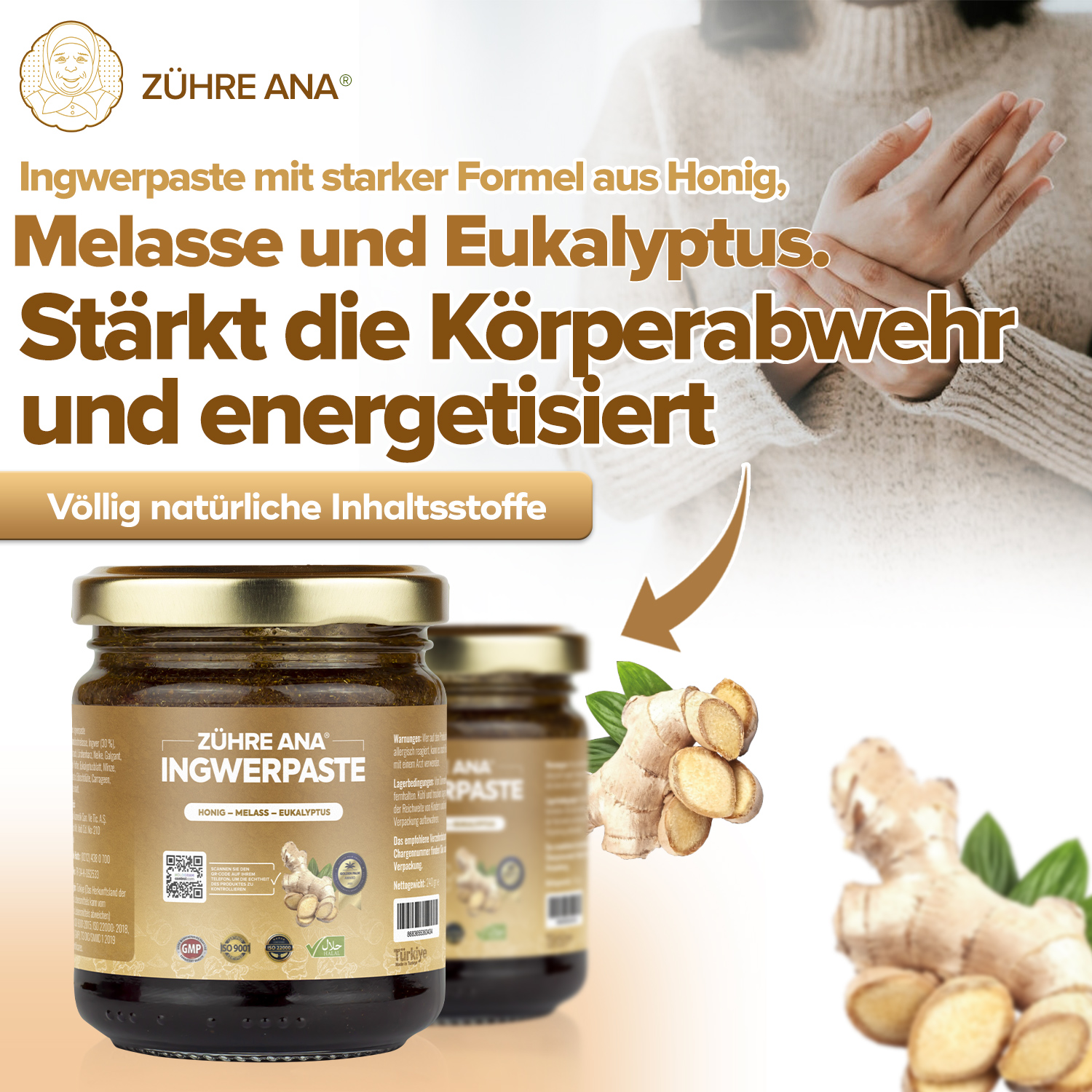 Zühre Ana Ingwerpaste – natürlicher Immunsystem-Booster - Görsel 4