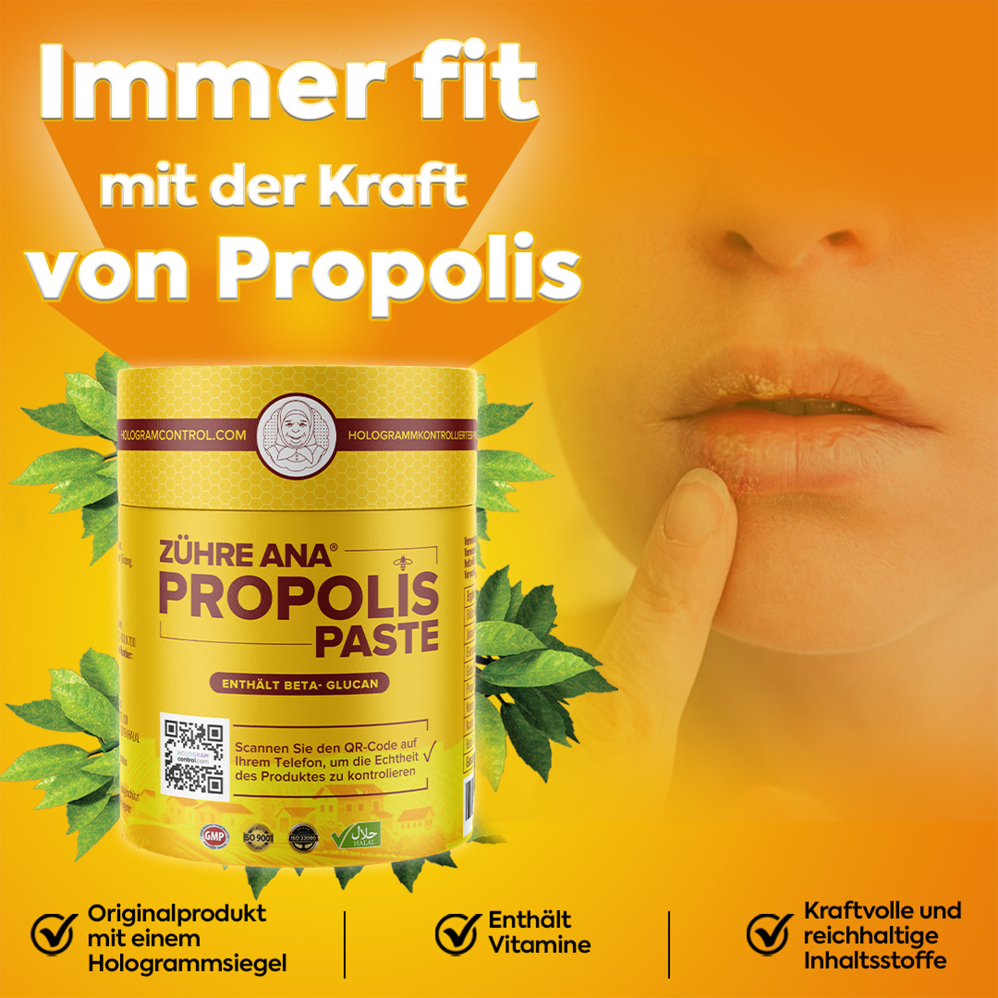 Zühre Ana Propolispaste. 100 % natürlich! Gelée Royale - Görsel 5