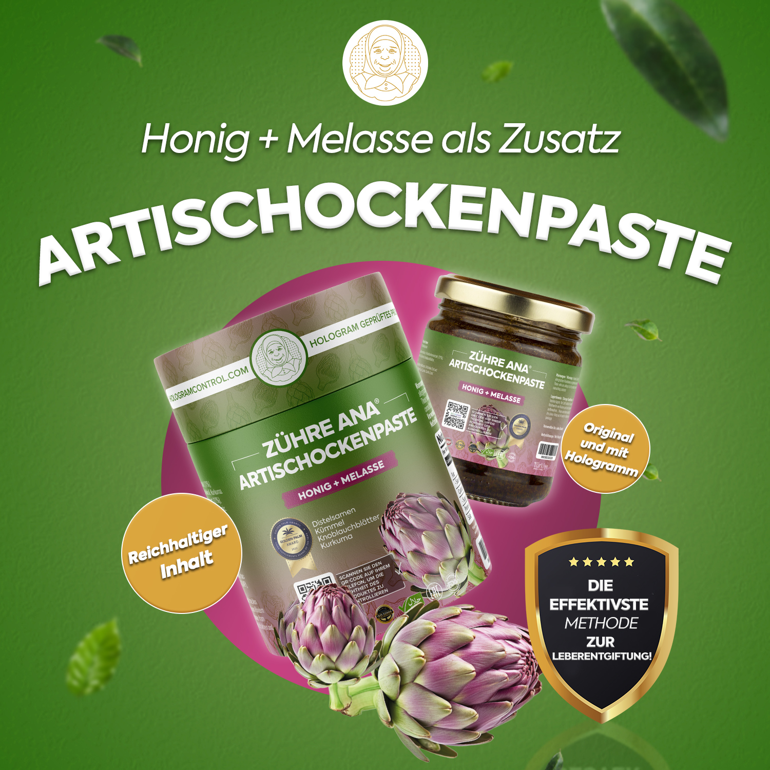 Zühre Ana Artischocken Paste–Reguliert Leber, Niere, Galle und Darm - Görsel 7