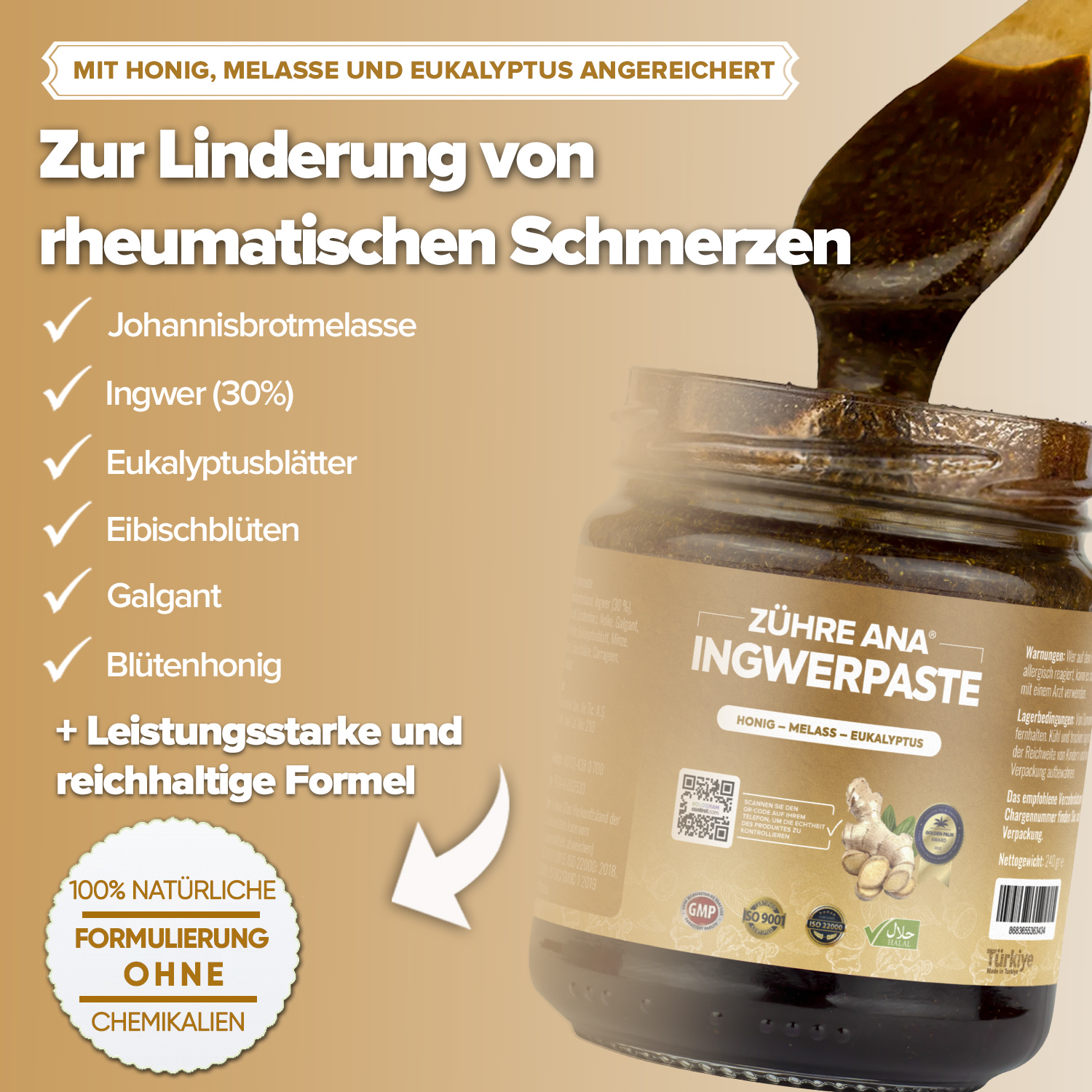 Zühre Ana Ingwerpaste – natürlicher Immunsystem-Booster - Görsel 7