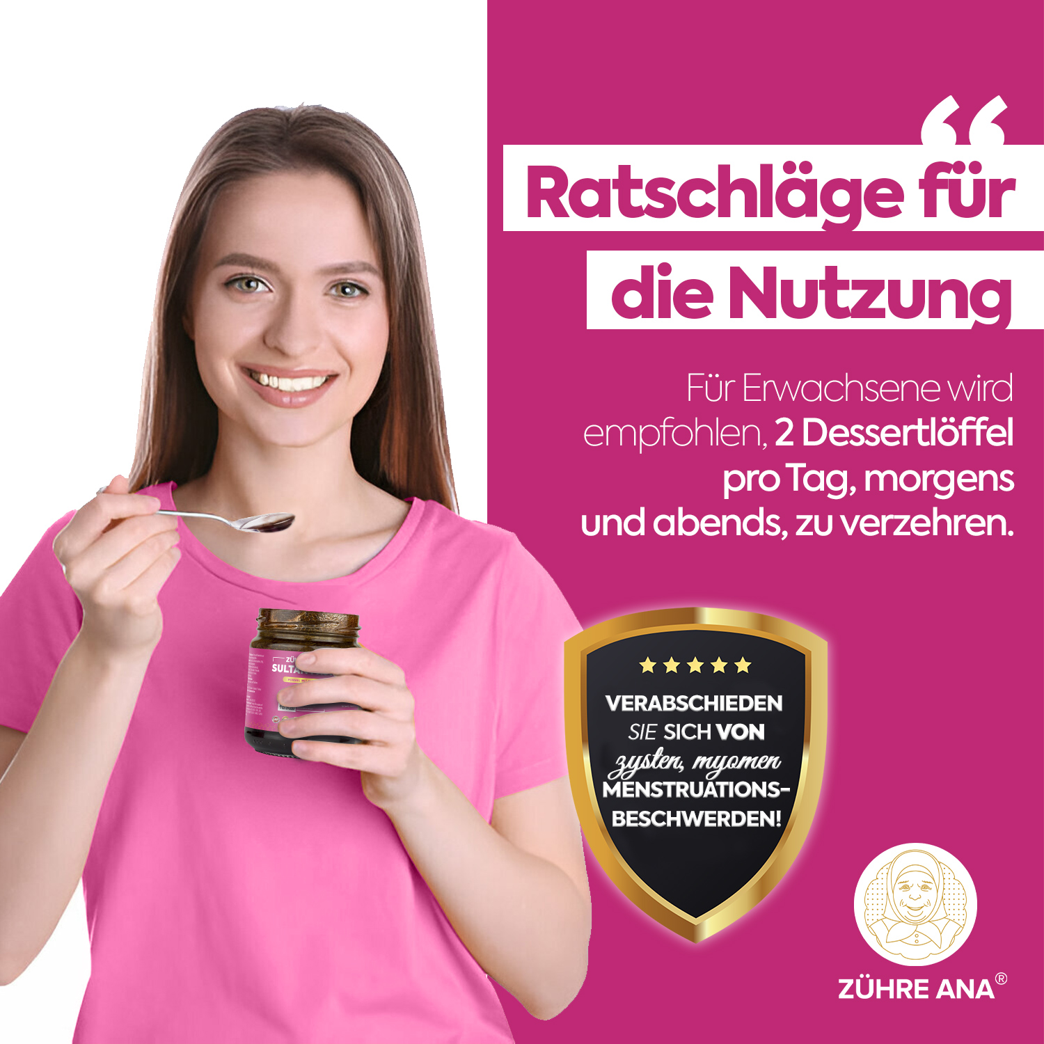 Zühre Ana Sultan Paste – Bei Menstruation, Wechseljahrsbeschwerden und Gebärmuttergesundheit - Görsel 8