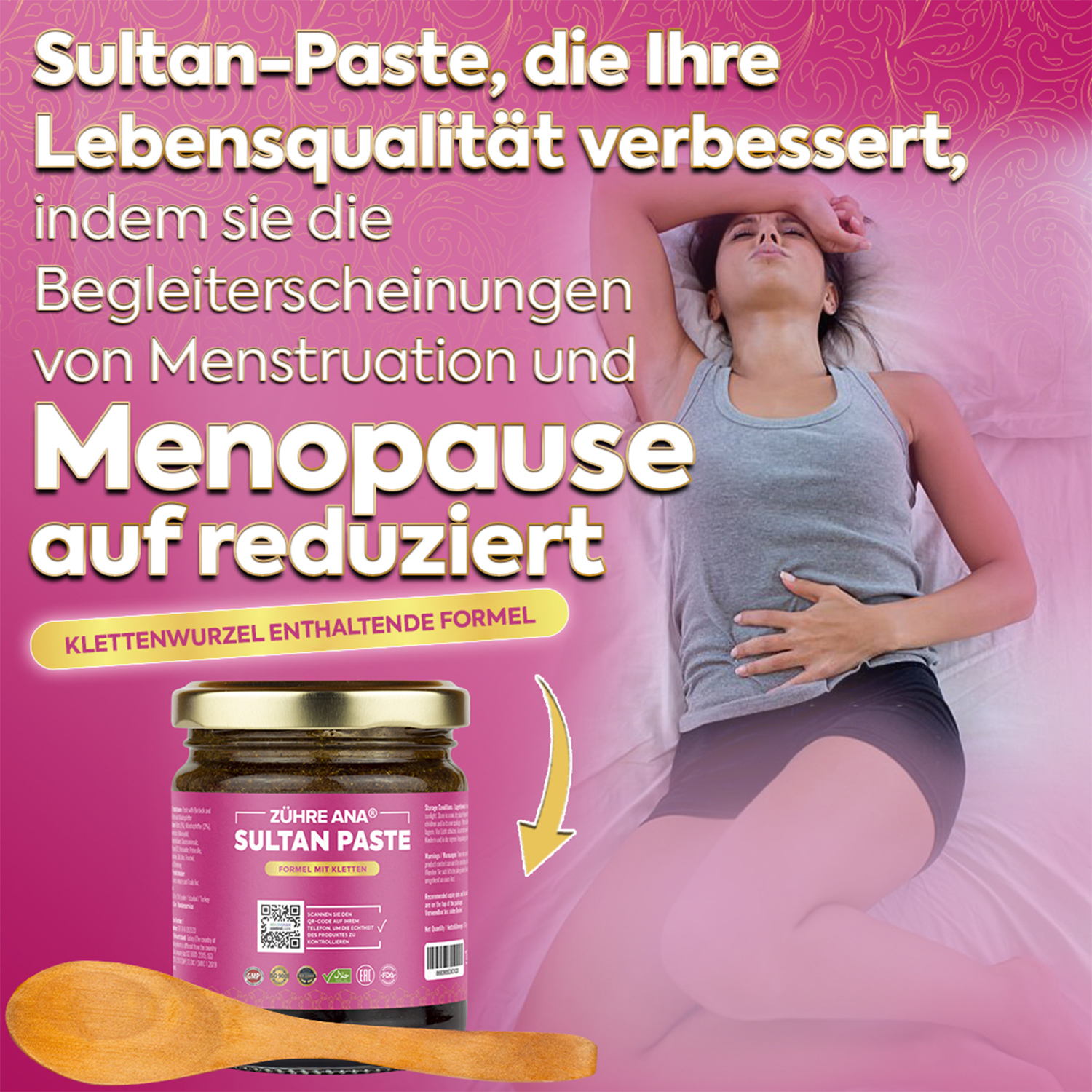 Zühre Ana Sultan Paste – Bei Menstruation, Wechseljahrsbeschwerden und Gebärmuttergesundheit - Görsel 7
