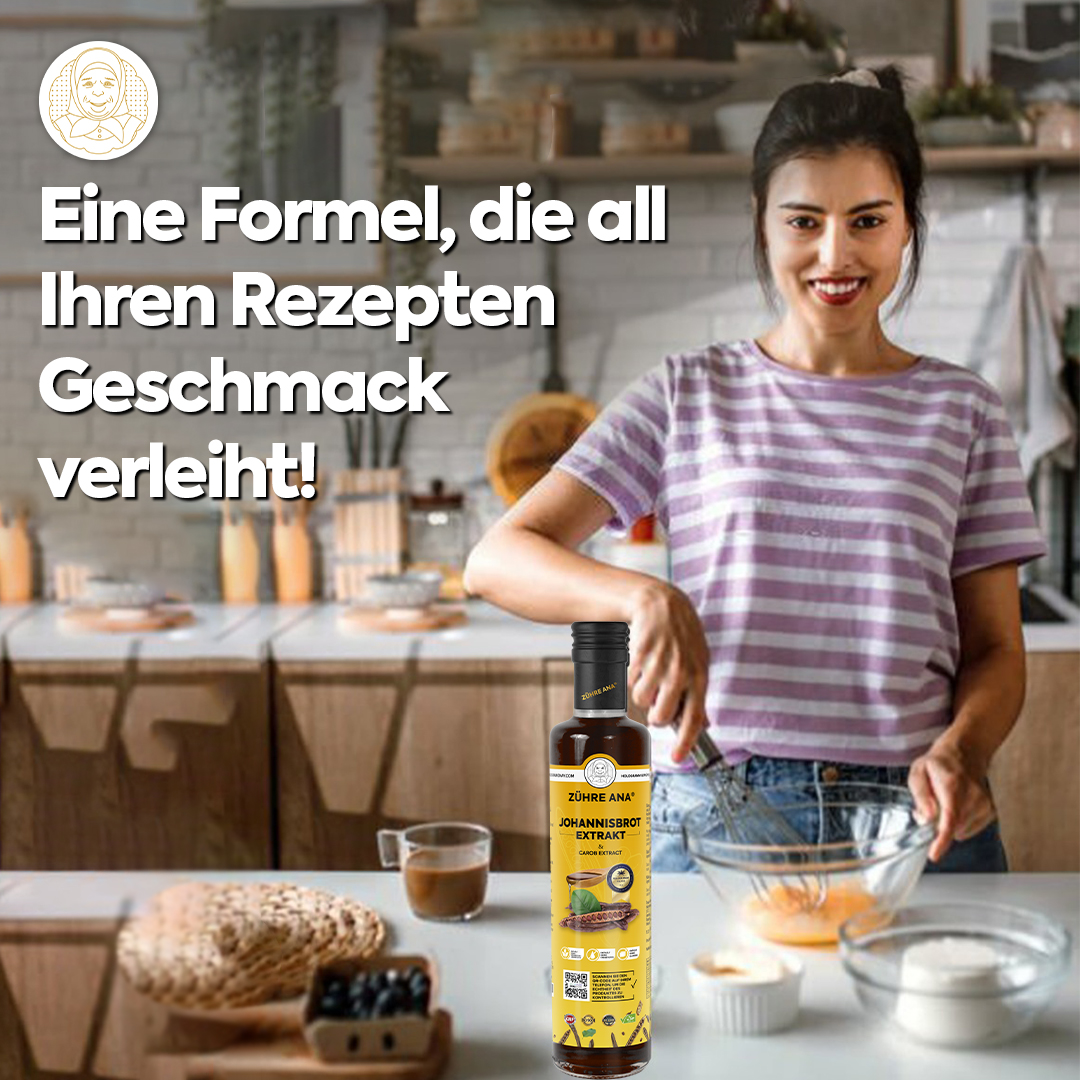Zühre Ana Johannisbrot Extrakt – Natürliche Atemunterstützung mit Vitaminen - Görsel 8