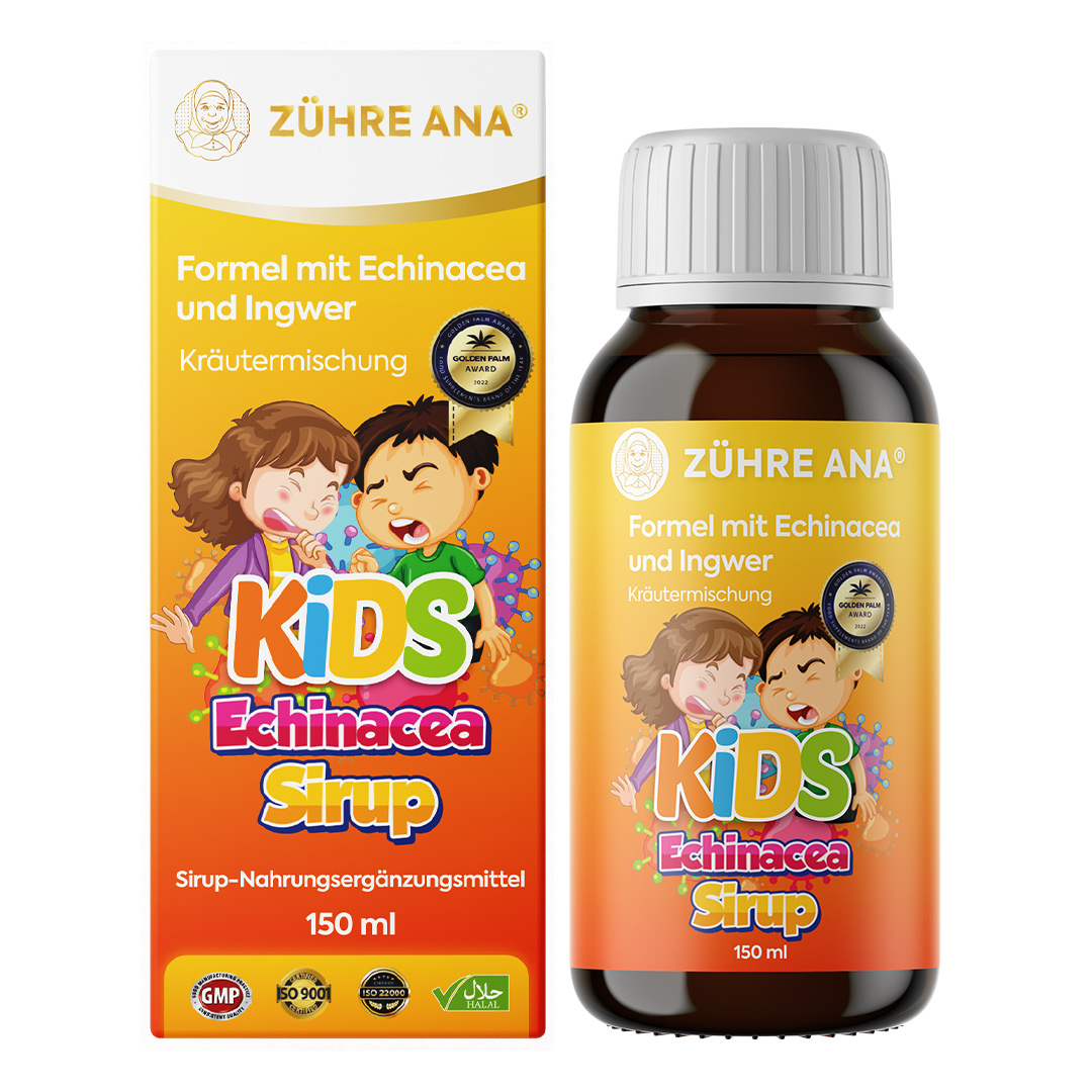 Zühre Ana Ekinezya Şurubu - ekinezya ve zencefil ekstreleri (150 ml)