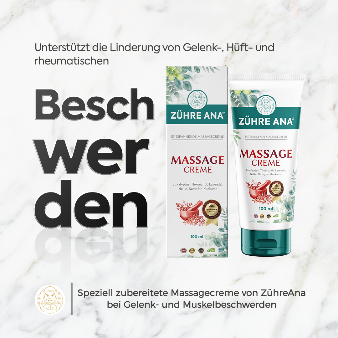Zühre Ana Massagecreme 100 ml – Natürliche Formel bei Gelenk- und Muskelschmerzen - Görsel 6