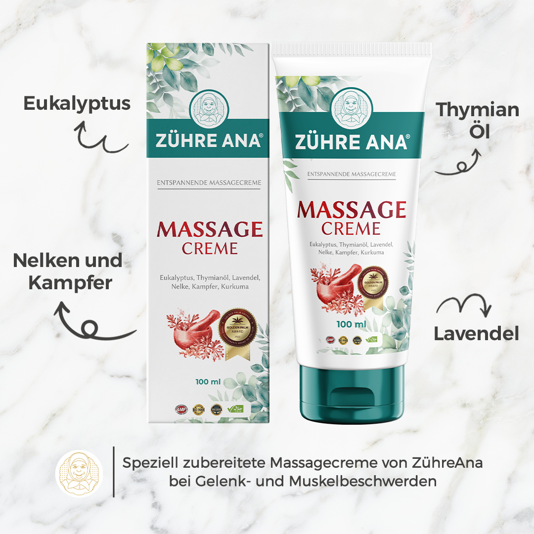 Zühre Ana Massagecreme 100 ml – Natürliche Formel bei Gelenk- und Muskelschmerzen - Görsel 7