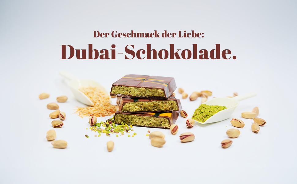 WeNatur dubai schokolade pistazie - 200g pistaziencreme dubai schokolade - Görsel 8