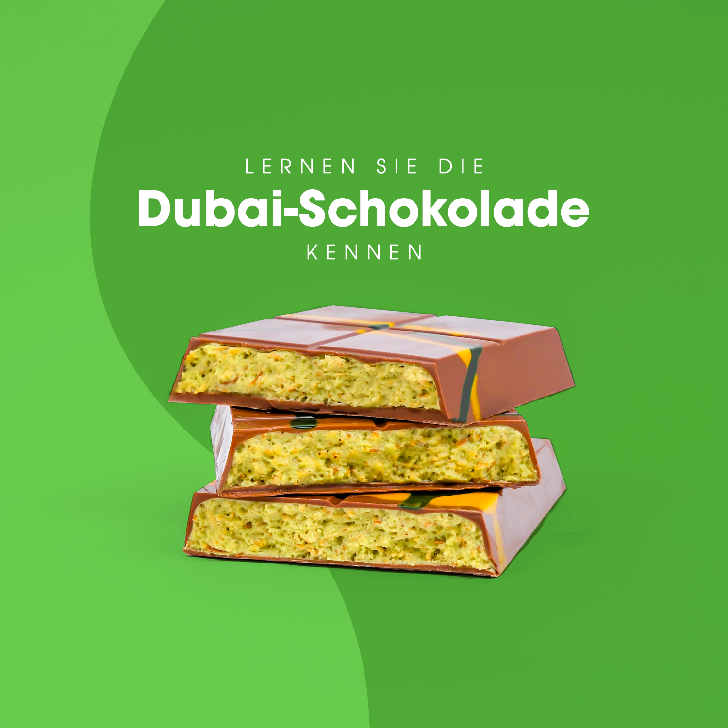 WeNatur dubai schokolade pistazie - 200g pistaziencreme dubai schokolade - Görsel 2