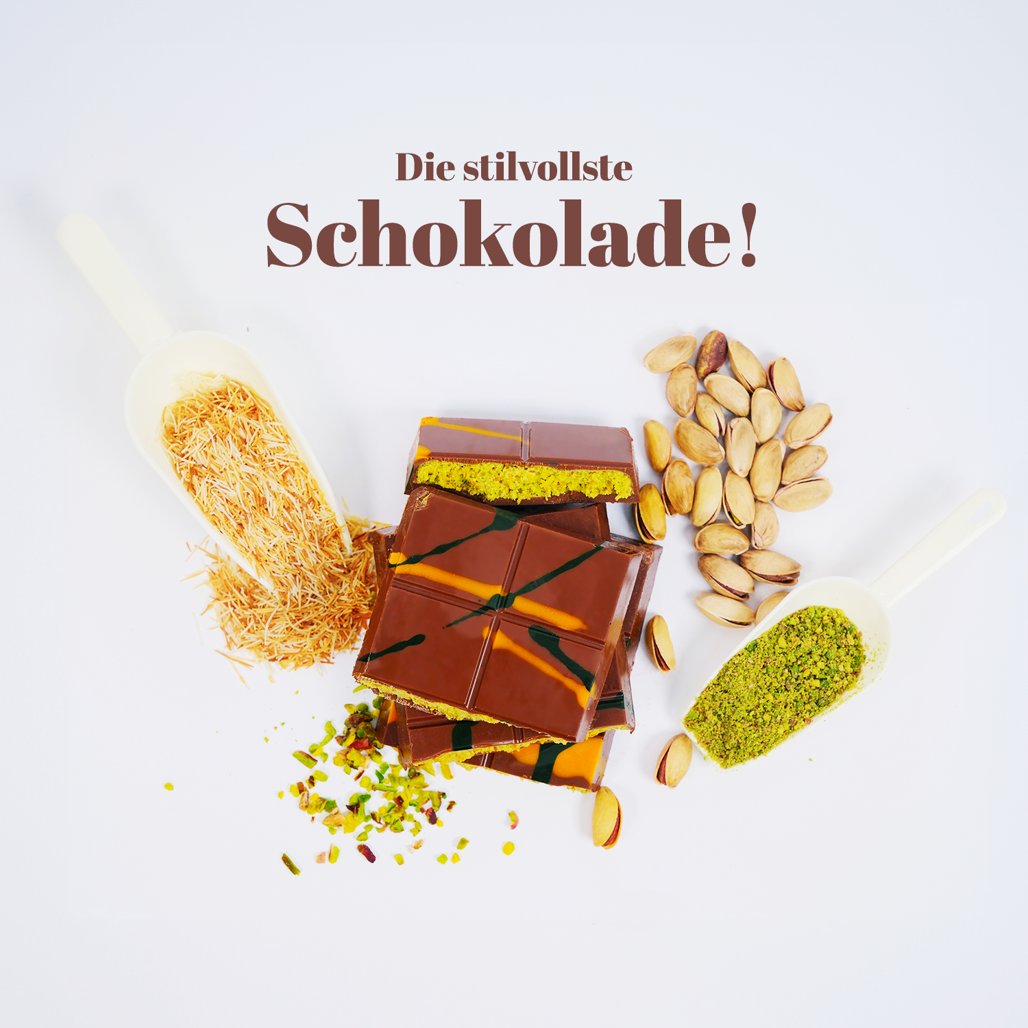WeNatur dubai schokolade pistazie - 200g pistaziencreme dubai schokolade - Görsel 5