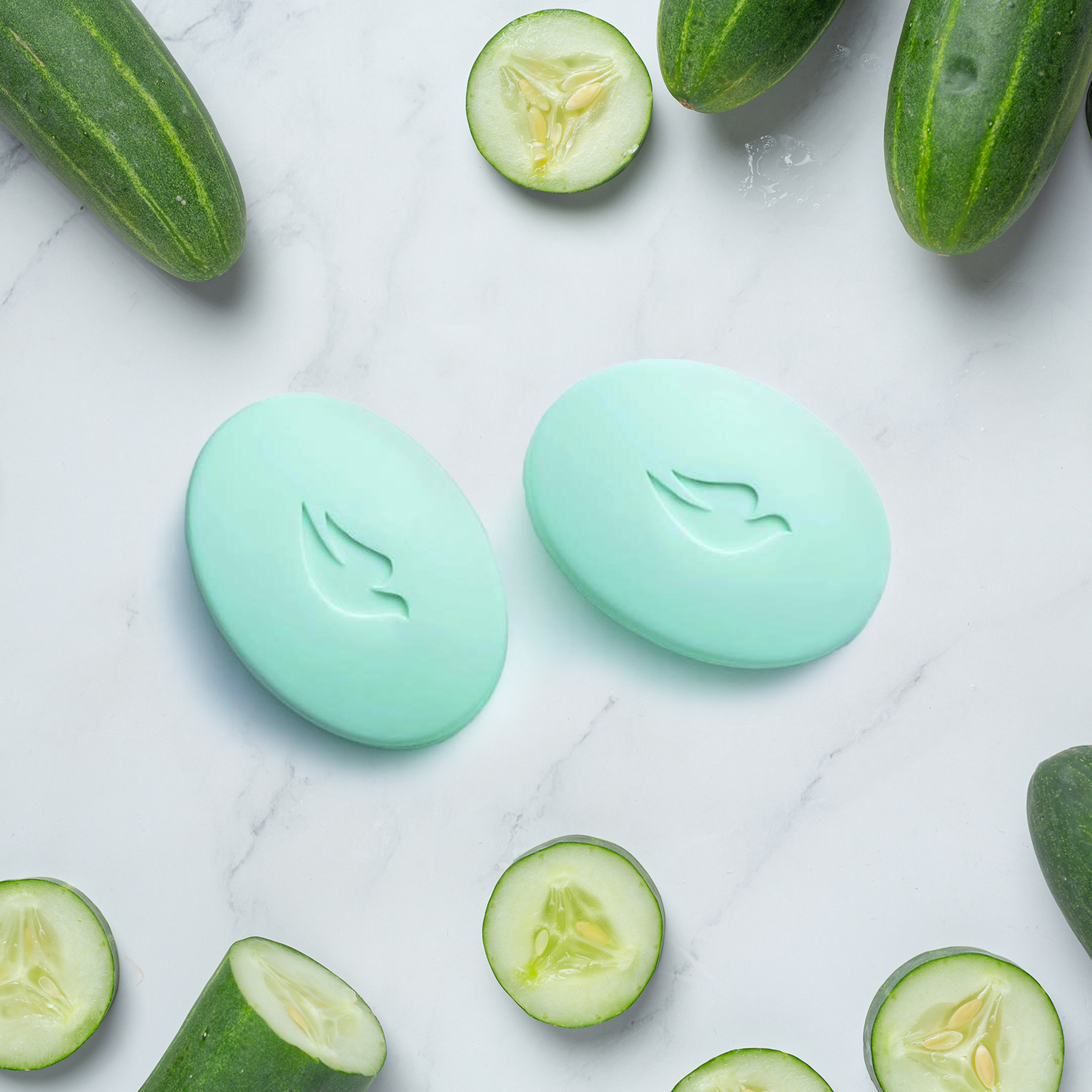 Dove Fresh Touch Seifenriegel, Gurken- und Grüntee-Duft - Görsel 8