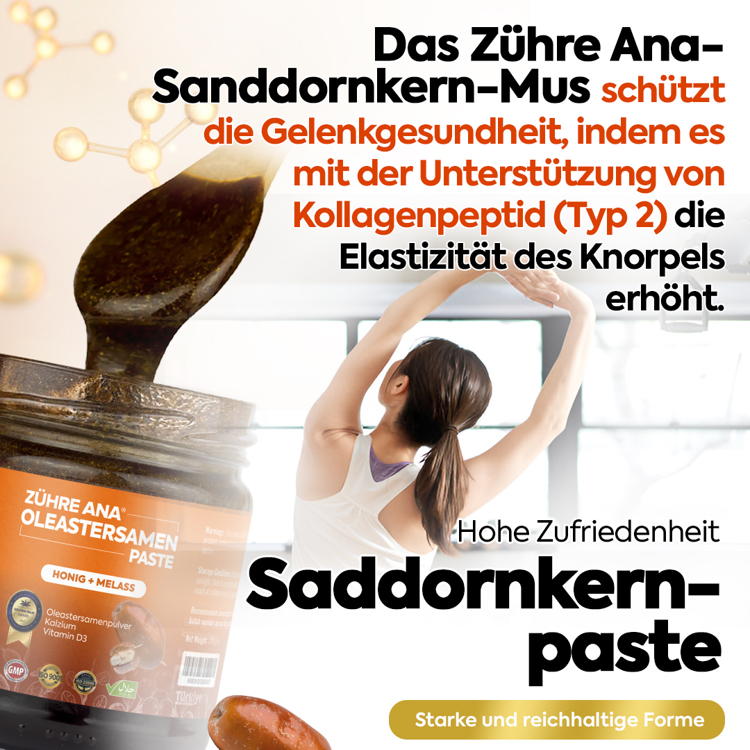 Zühre Ana Oleastersamenpaste Natrliches Aroma mit Honig und Melasse, 240 g - Görsel 6