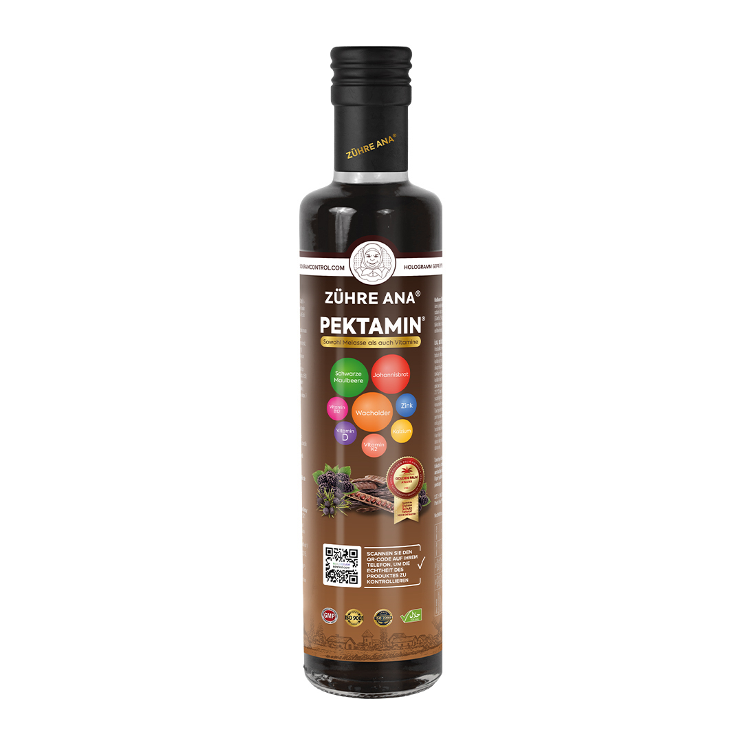 Zühre Ana Pektamin Sirup - Nahrungsergänzungsmittel mit Melasse und Vitaminen